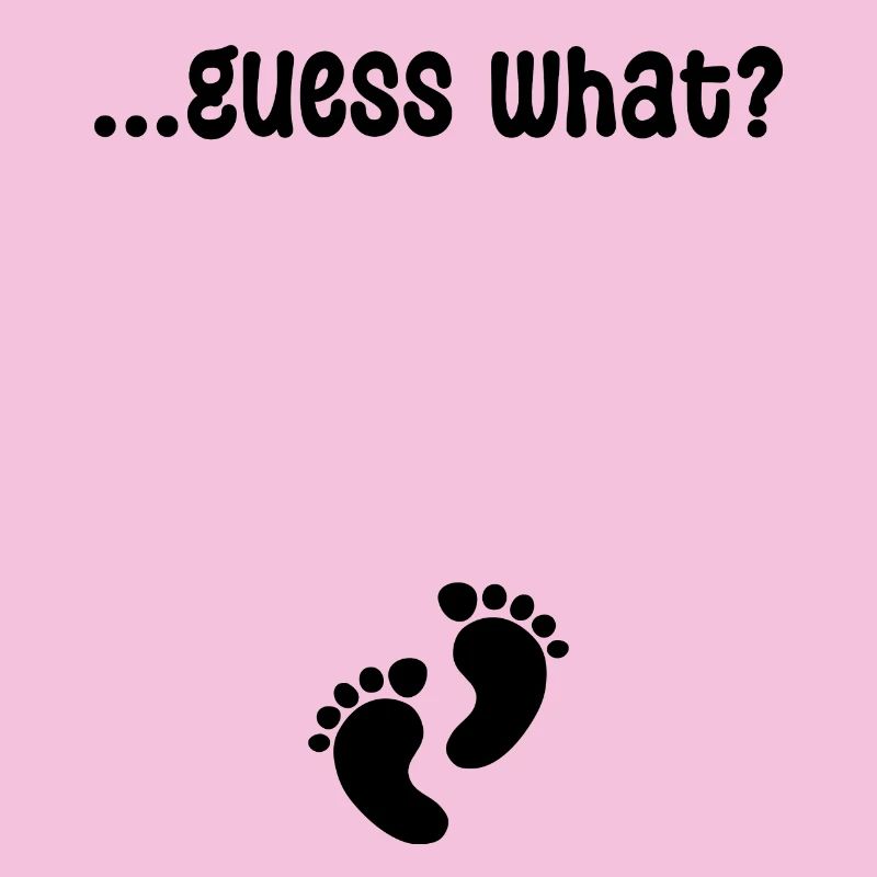 Déclaration de grossesse Pieds de bébé enceinte Maman
