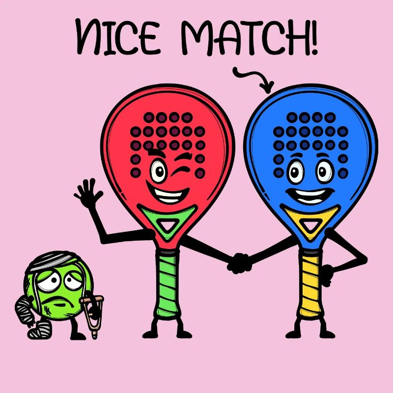 Racket Player Statement Padel Balls Padel Team