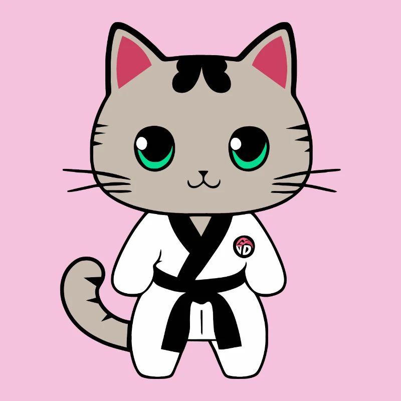 Chatons de karaté