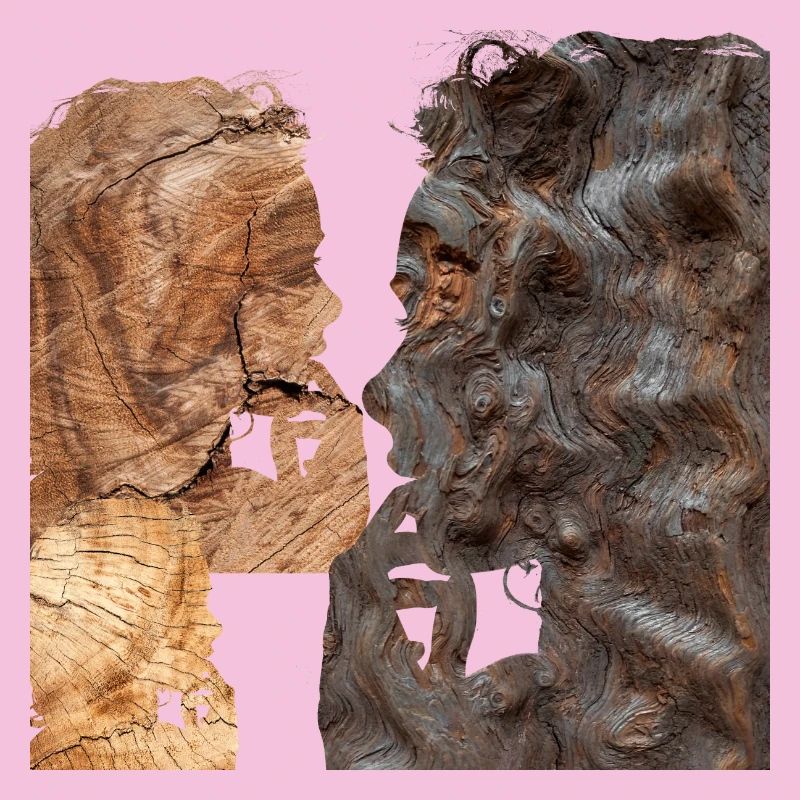 Profil der perplexen Frau