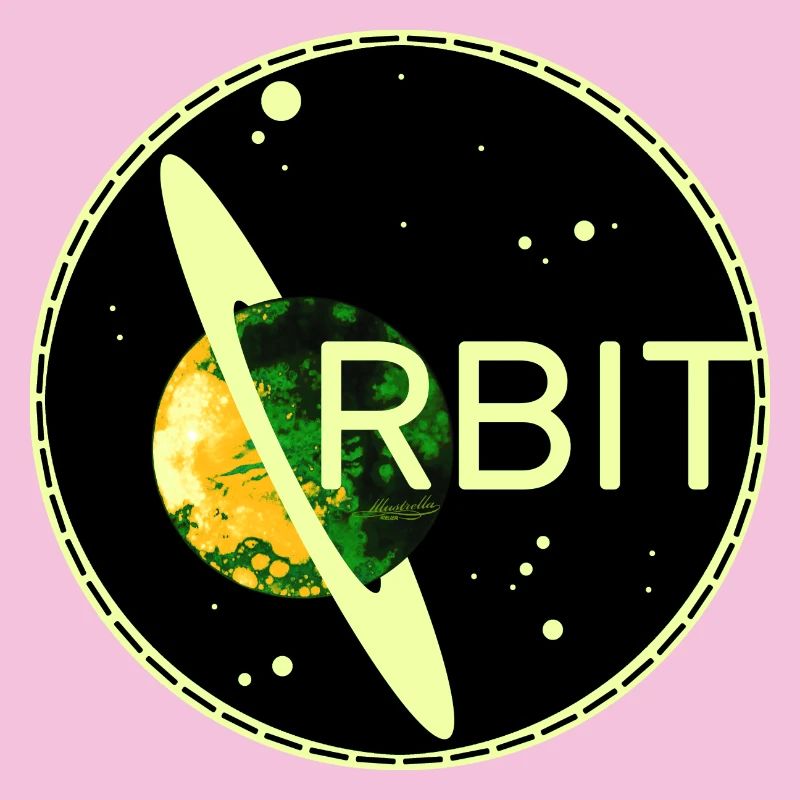 Saturne orbite planète orbite spatiale univers des années 70