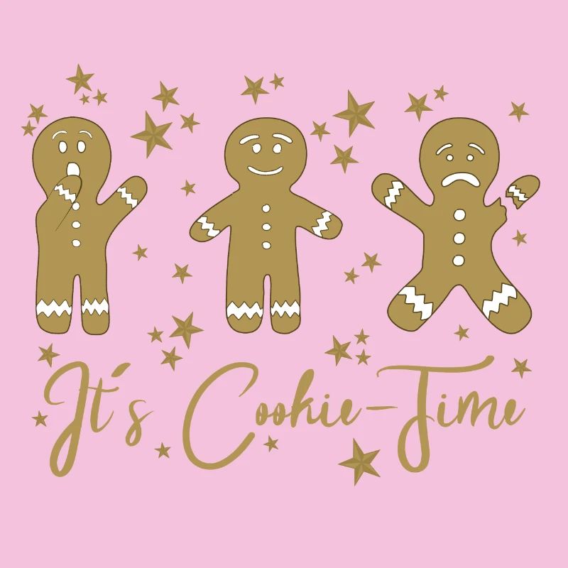 It’s Cookie Time – Gingerbread Design