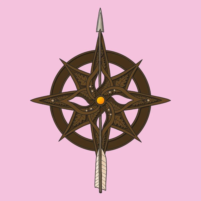 Fantasy Compass Rose