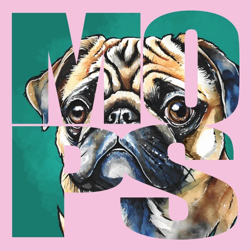 Mops Portrait