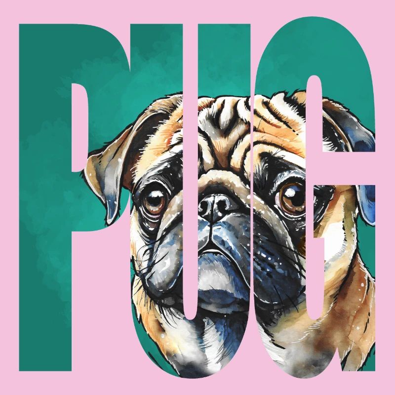 Mops Portrait