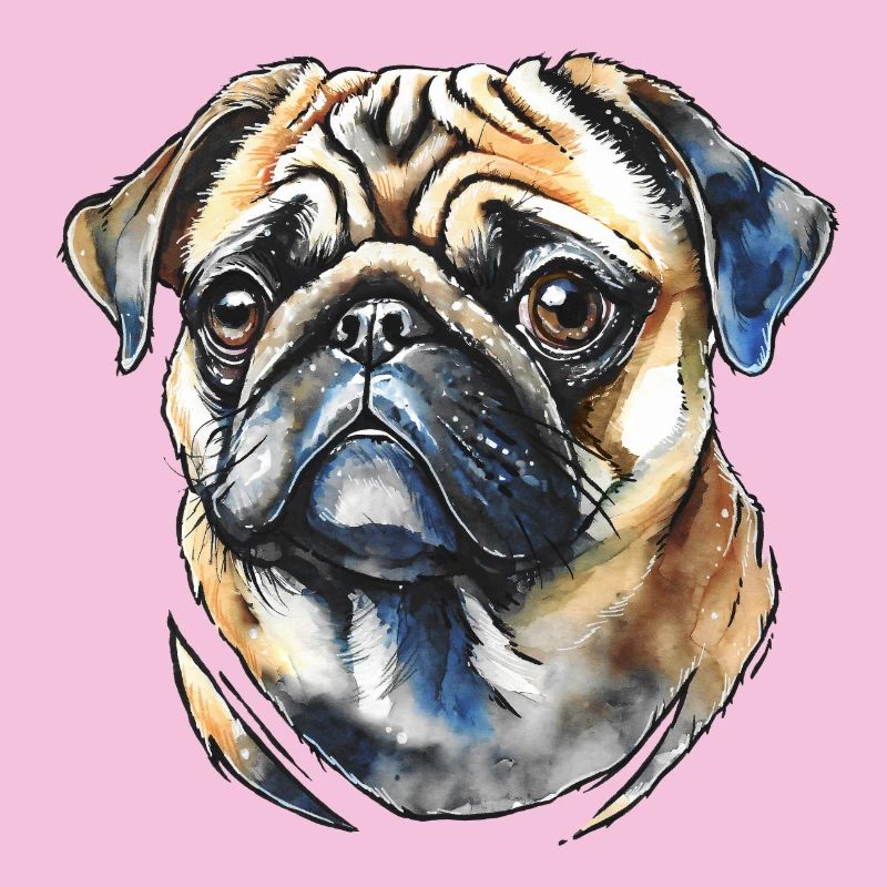 Mops Portrait