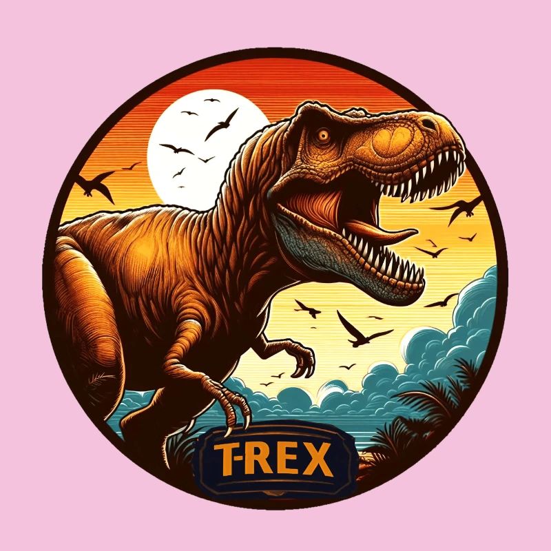 Dinosaurier T-Rex Logo