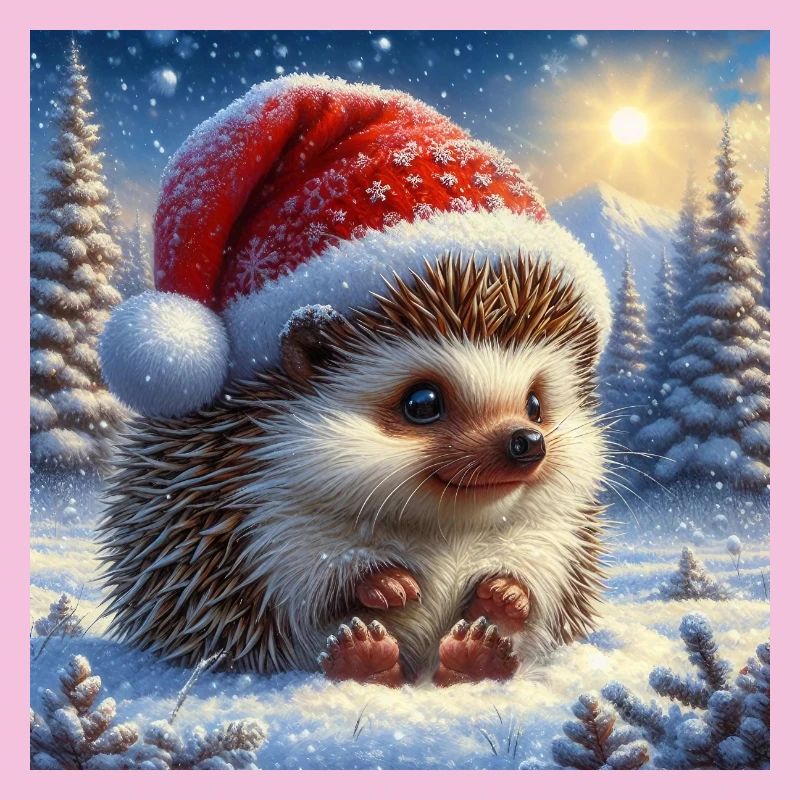 Weihnachts-Igel