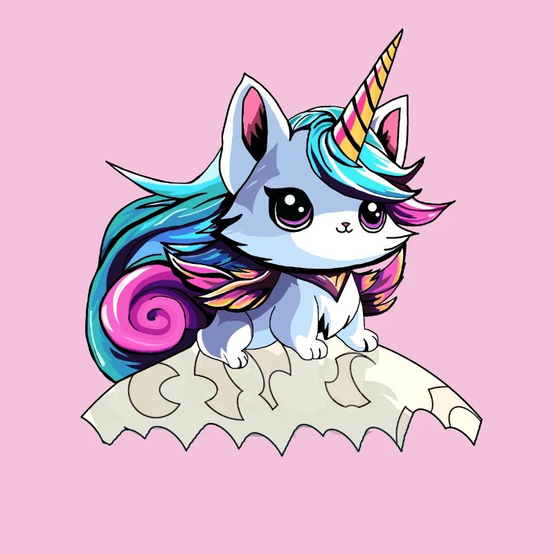 Fee Einhorn Katze