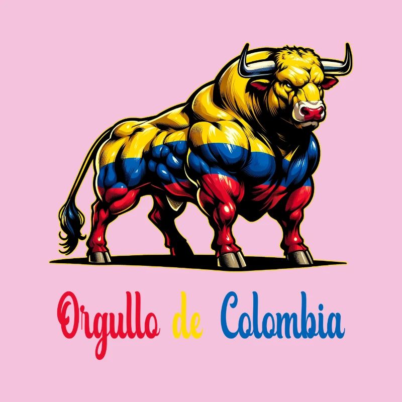 C'est la fierté du drapeau de la Colombie