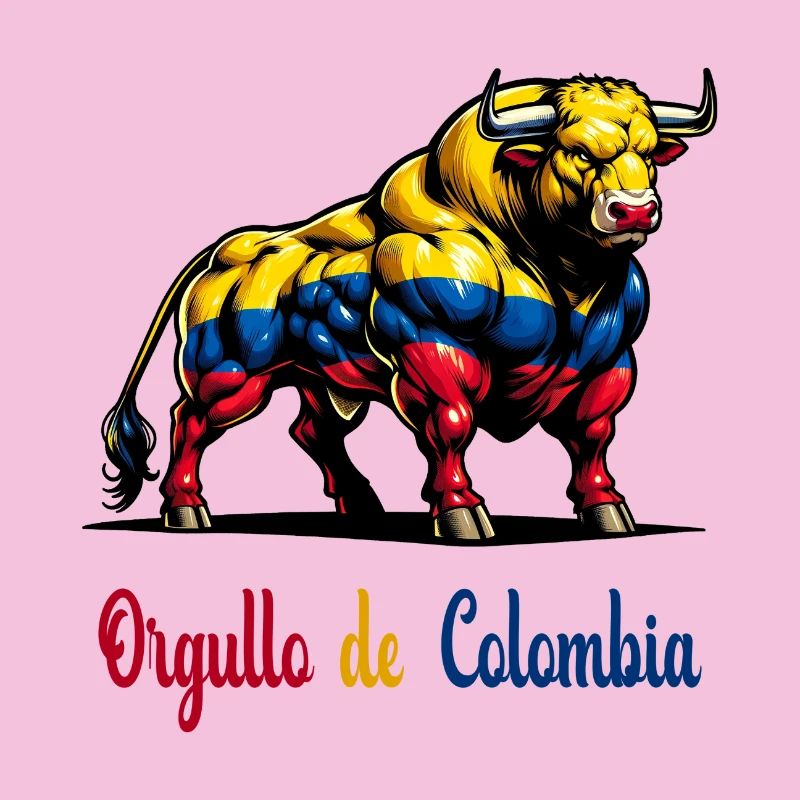 C'est la fierté du drapeau de la Colombie