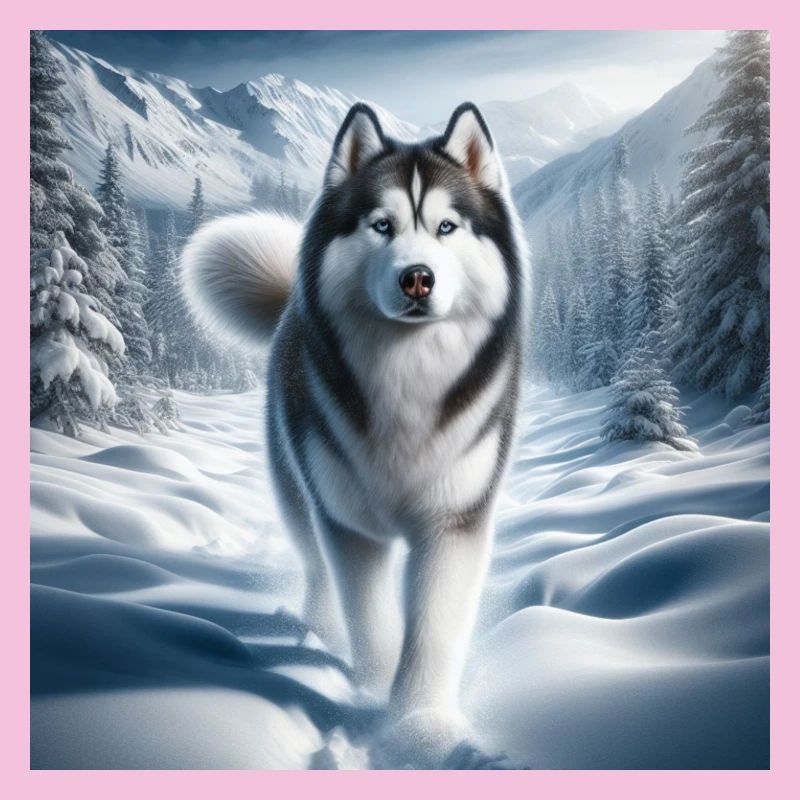 Schlittenhund
