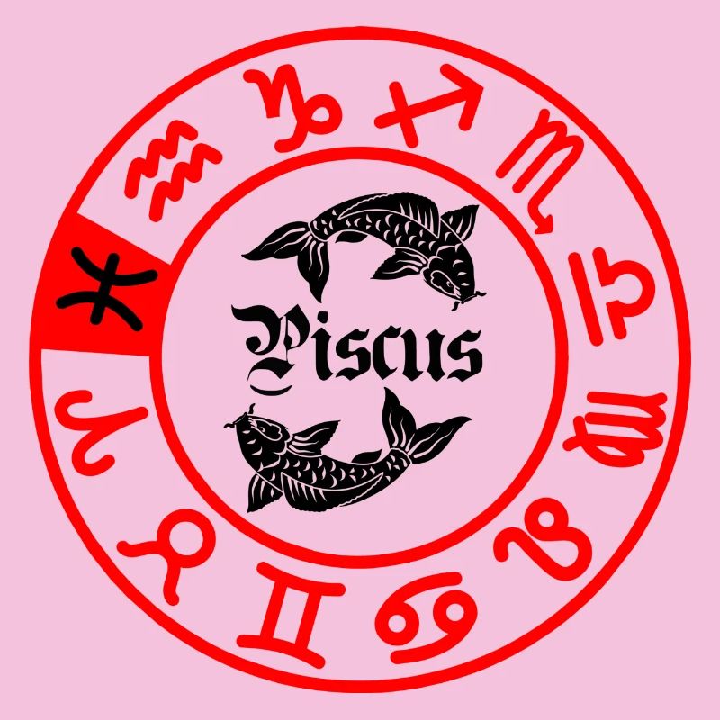 Zwölf Sternzeichen Piscus Piscus