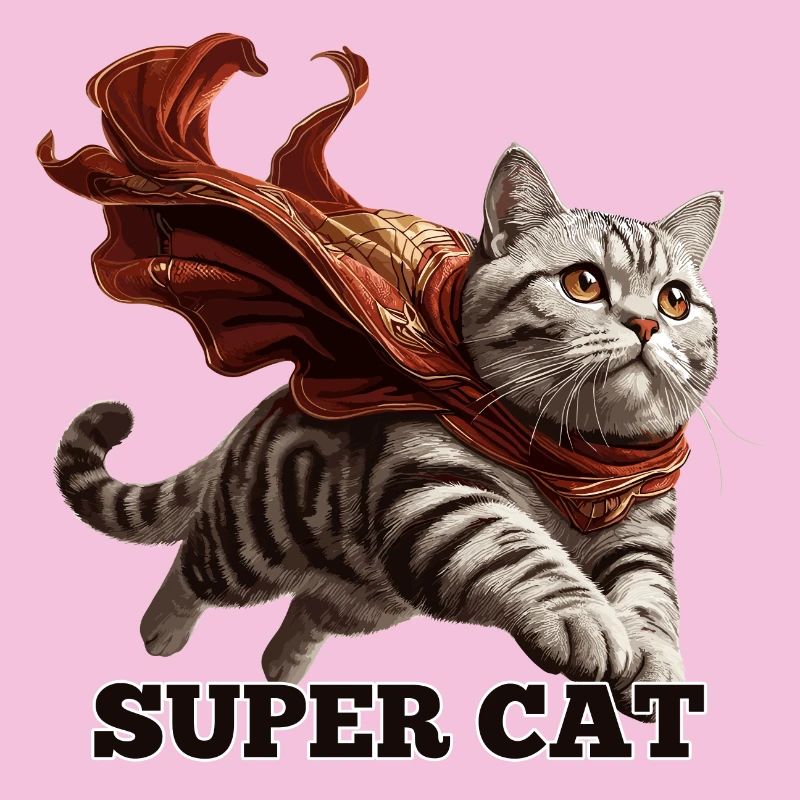 Super Katze Britisch Kurzhaar BKH getigert