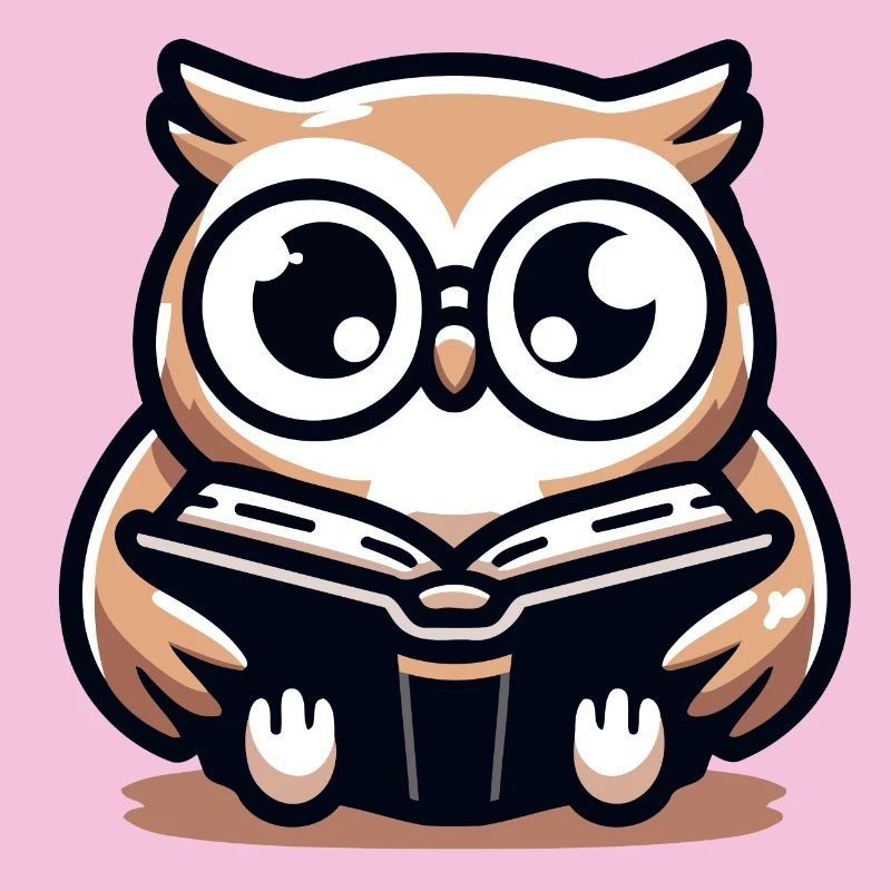 Wise Owl Reader Bookish Charm