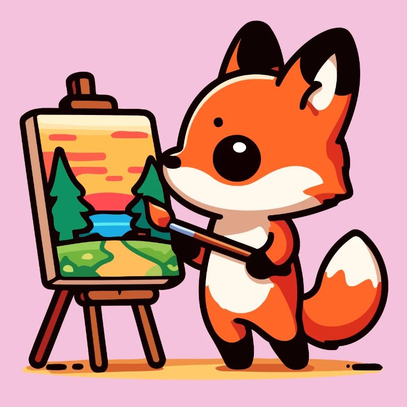 Fox Palette: The Forest Painter