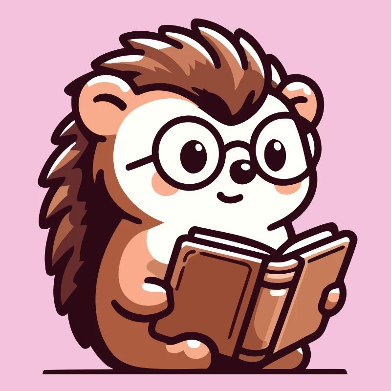 Bookish Hedgehog: The Tiny Scholar
