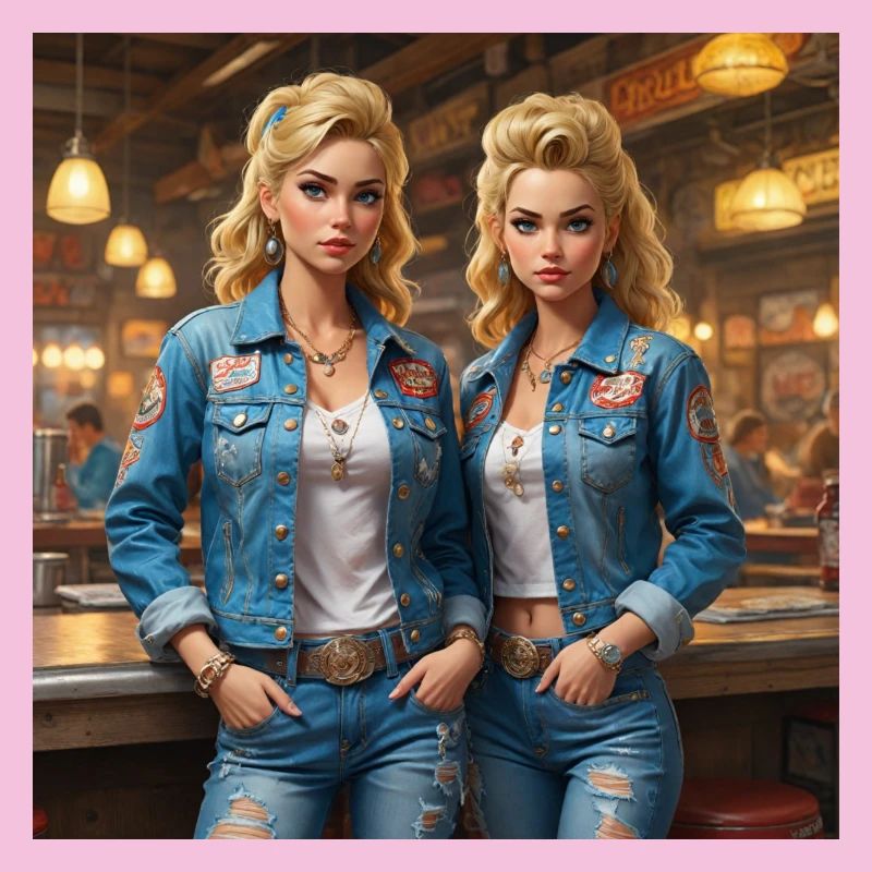 Diner Denim Duette