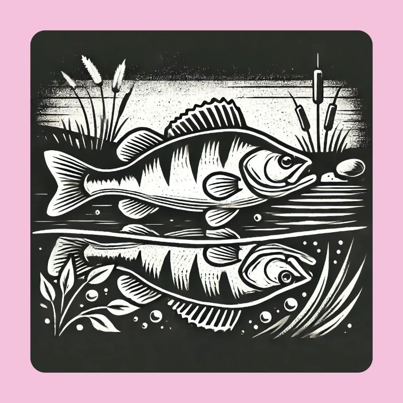 Perch predatory fish design
