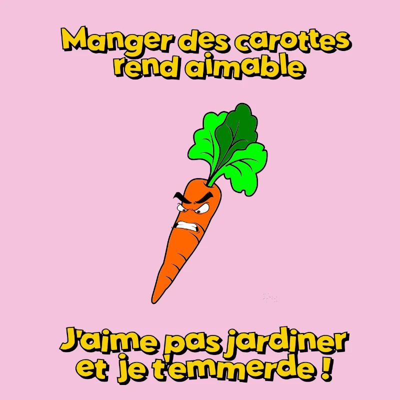 Manger des carottes rend aimable