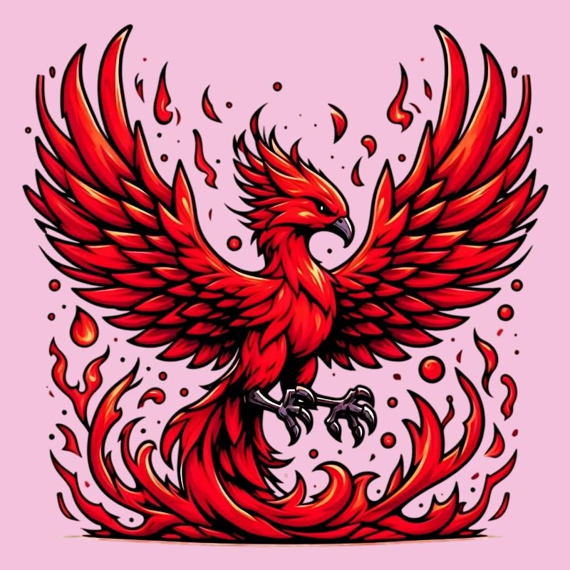 Phénix rouge