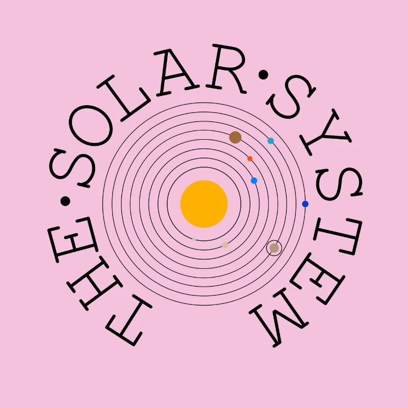 The Solar System (black)