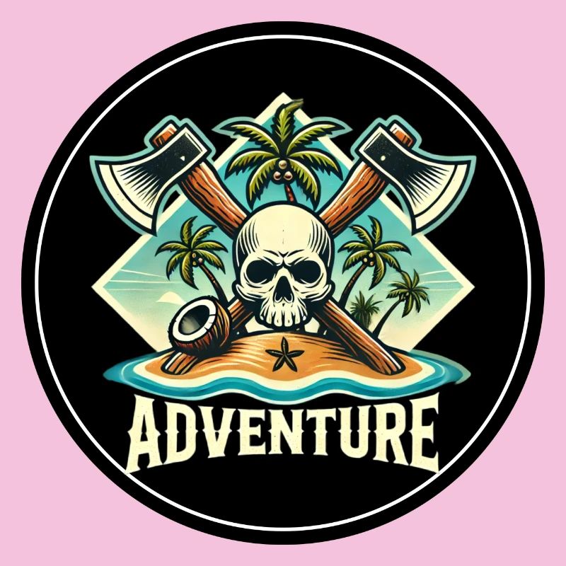 Abenteuer Skull Insel Patch