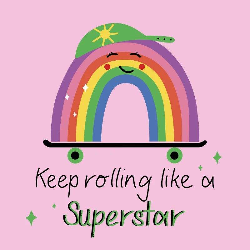 Keep Rolling Like a Superstar - Regenbogen Skate