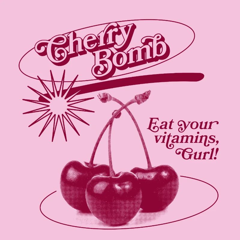 Explosion d’une bombe de cerise
