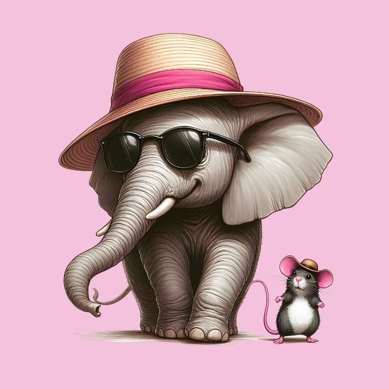 Elephant with Mouse
