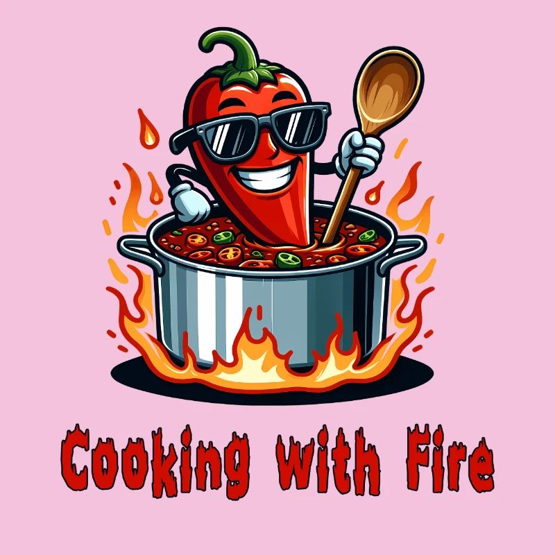 Cuisiner avec le feu