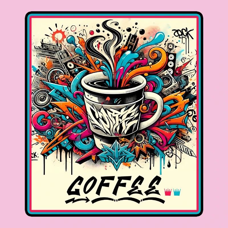 Coffee Graffiti Explosion
