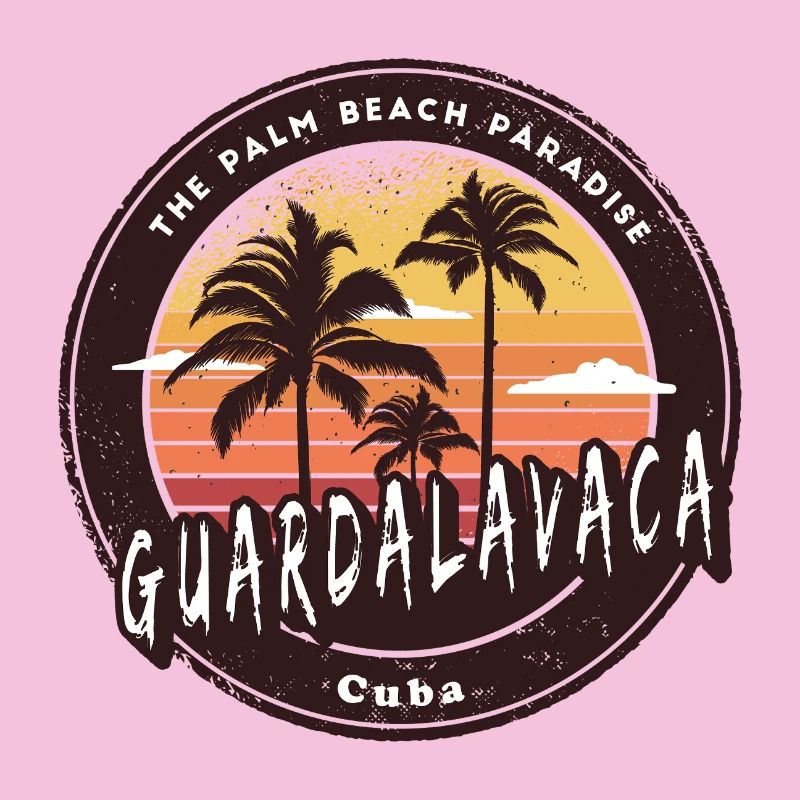Palmiers de Guardalavaca et conception de la plage