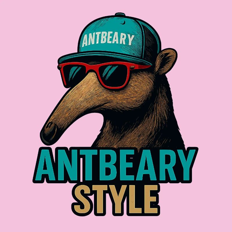 Dessin animé de Fourmilier style Antbeary