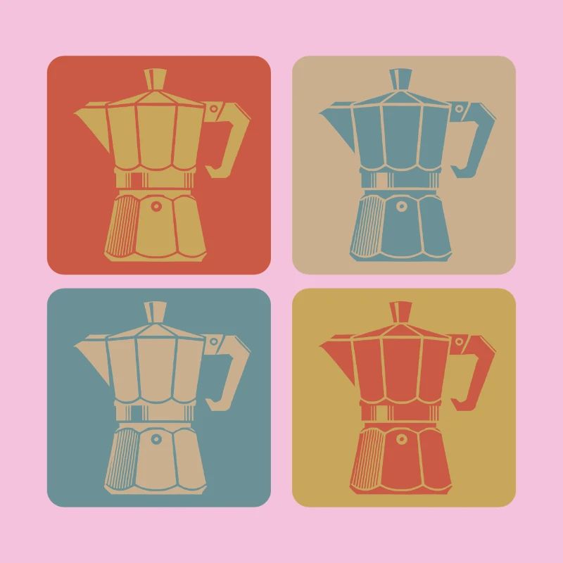 Machine à expresso rétro