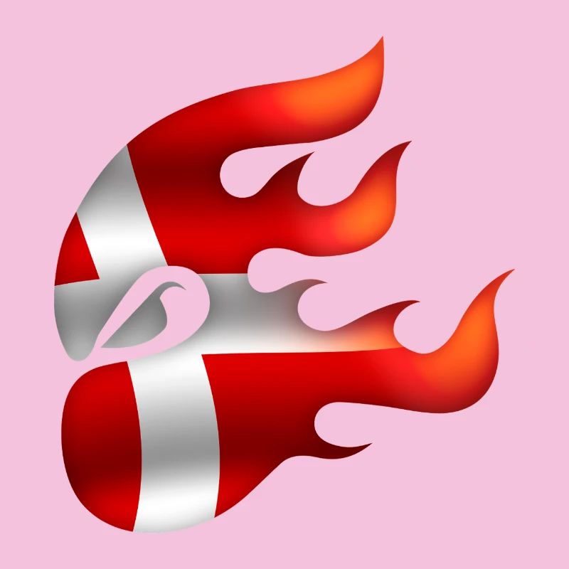 Drapeau du Danemark - Danemark - Ninja
