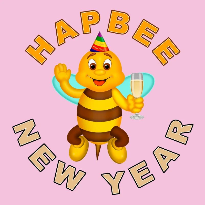 HAPBEE Neujahr mit Text 2