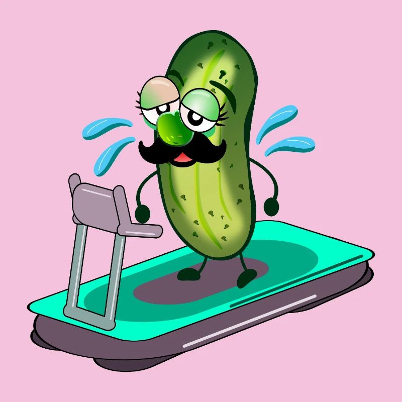 Tapis de course Papa Cornichons