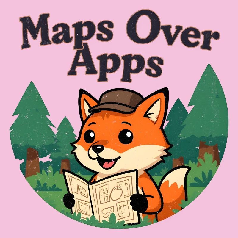 Maps over Apps Fox with map