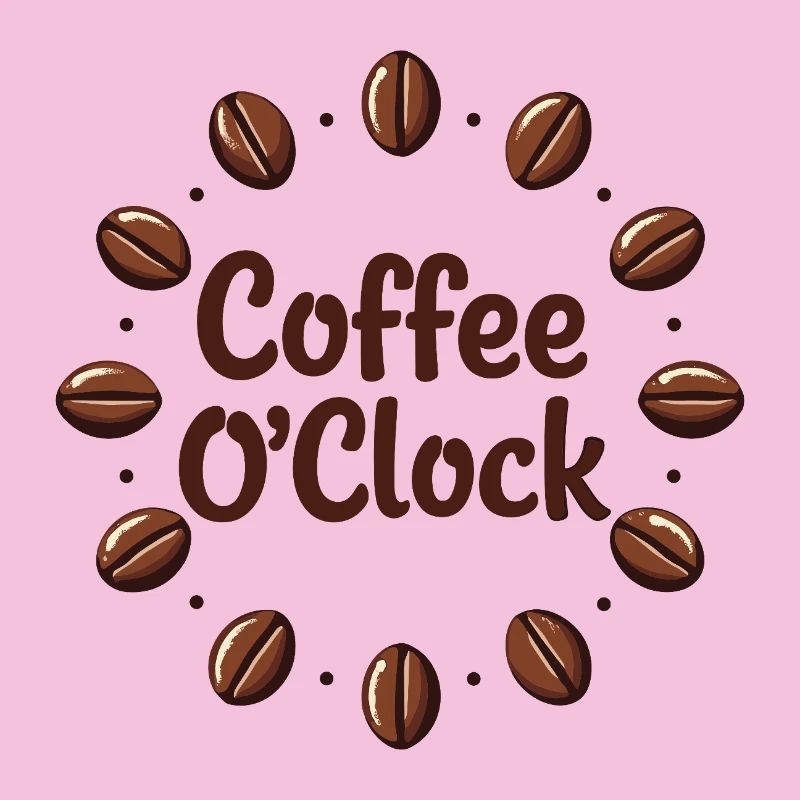 Coffee dream design with Coffee O'Clock theme