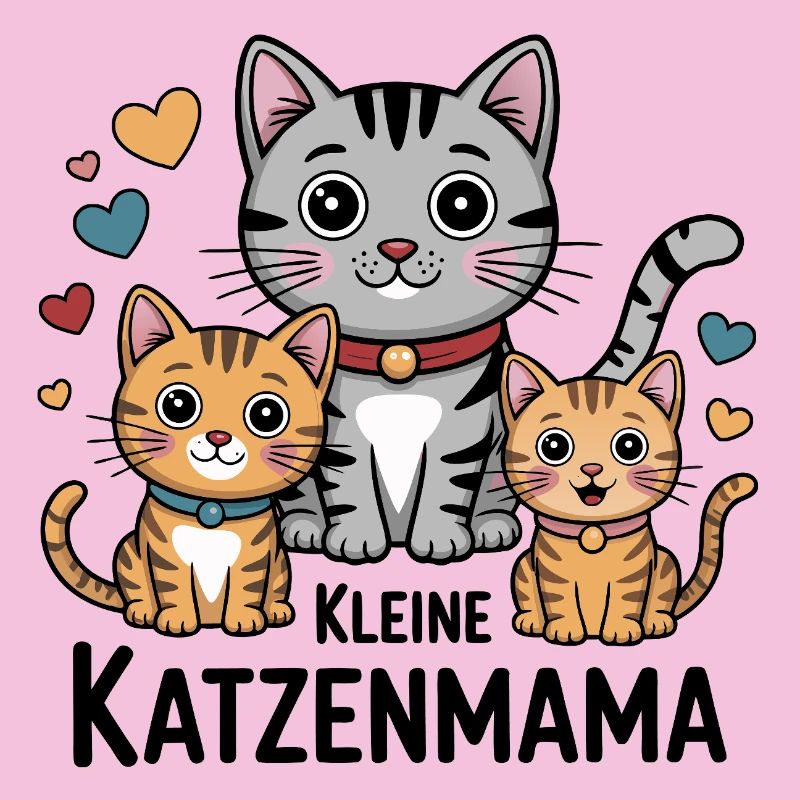 Kleine Katzenmama