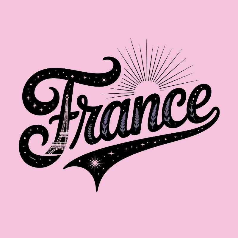 Frankreich - Souvenir-Design