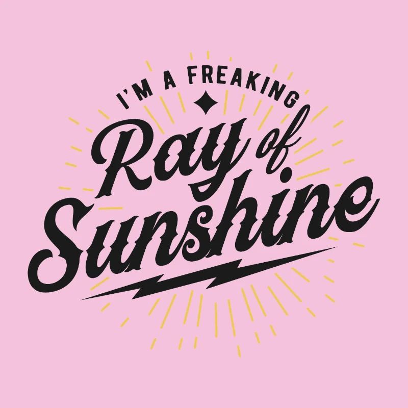 Conception de rayon de soleil effrayant
