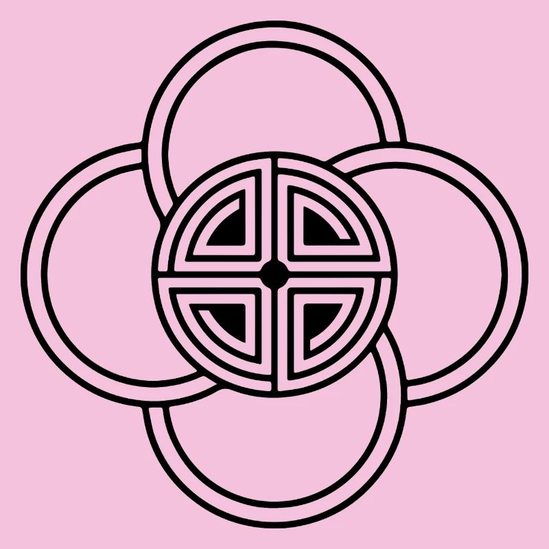 Conception de noeud d’harmonie sacrée