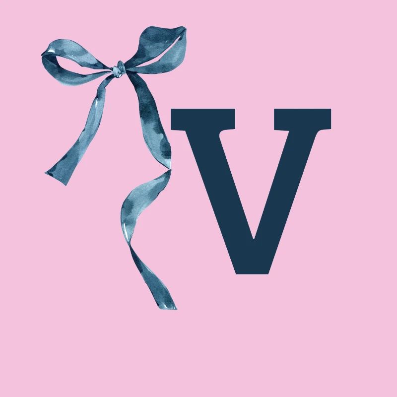 Monogram v gift idea
