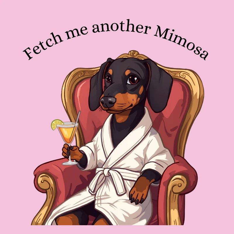 Teckel Mimosa Throne – Fetch Me Another