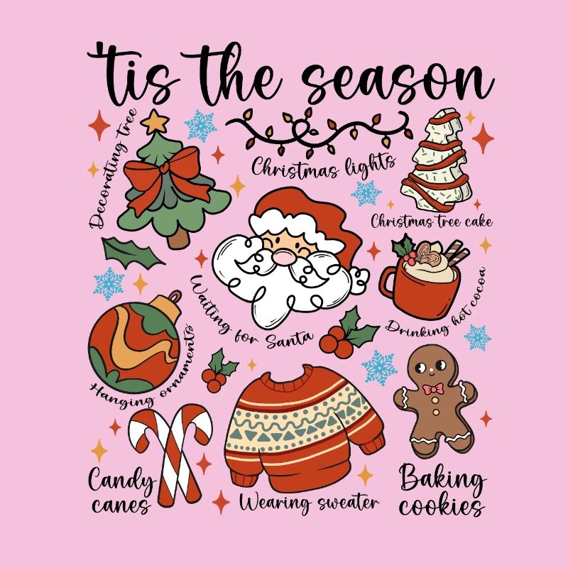Défilé de Doodle de Noël