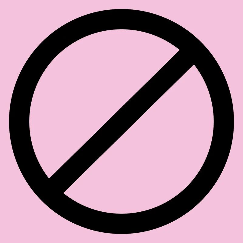 Not Allowed Sign