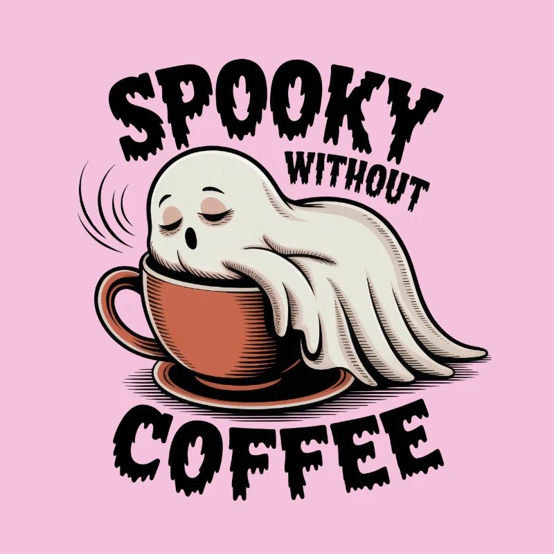 Scary Ghost No Coffee