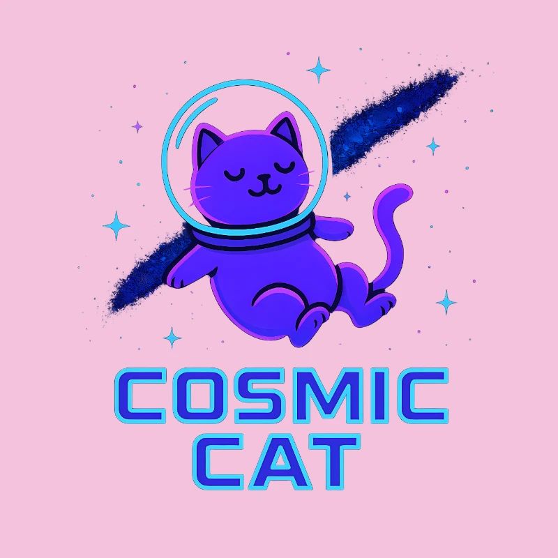 Kosmische Katze Neon